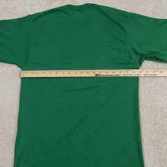 EUC! Vintage 80s Apple Green T Shirt Adult Mens S/M Fit 50/50 Graphic K-Brand