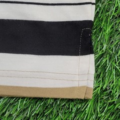 Vintage Y2K Ralph-Lauren Stripes Shirt 2XL 25×32 Brown White