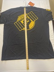 Mutant Muscle Wear Shirt Men 3X Black & Yellow Graphic Print Enjoy The Negative