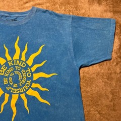 Feel Better Daily Mens Blue Mineral Wash Be Kind To Yourself Sun Graphic Large
