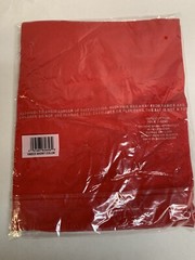 Sada T-Shirt Solid Red Short Sleeve V-Neck 100% Cotton Men’s 2XL