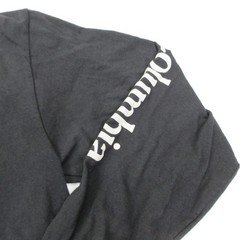 Columbia Shirt Mens XL Black Long Sleeve Mountain Graphic Tee Outdoor Hiking