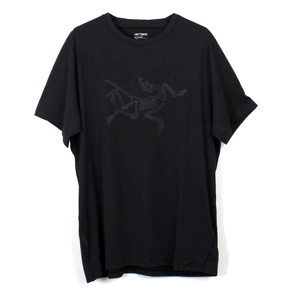 Arc’teryx Mens – Cormac Logo Shirt S/S Tee T-shirt – Black