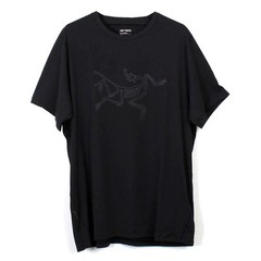 Arc’teryx Mens – Cormac Logo Shirt S/S Tee T-shirt – Black
