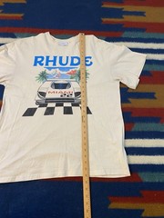 Rhude Grand Prix Miami 22 Graphic Print Tee T-Shirt Mens XL Streetwear