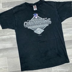 Vintage Chicago White Sox Shirt Mens Large Black Champions MLB Baseball 2000 Y2K