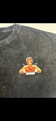 Kamogawa Boxing Gym Tokyo Japan Acid Wash Graphic Tee Shirt 3XL (fits Like a XL)