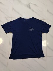 Vintage Doraemon Eight T Shirt Mens M Blue Single Stitch Anime Graphic Japan 90s