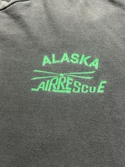 Vtg Alaska Air Rescue 210th RQS Long Sleeve T-Shirt Mens XL USA Jolly Green ANG