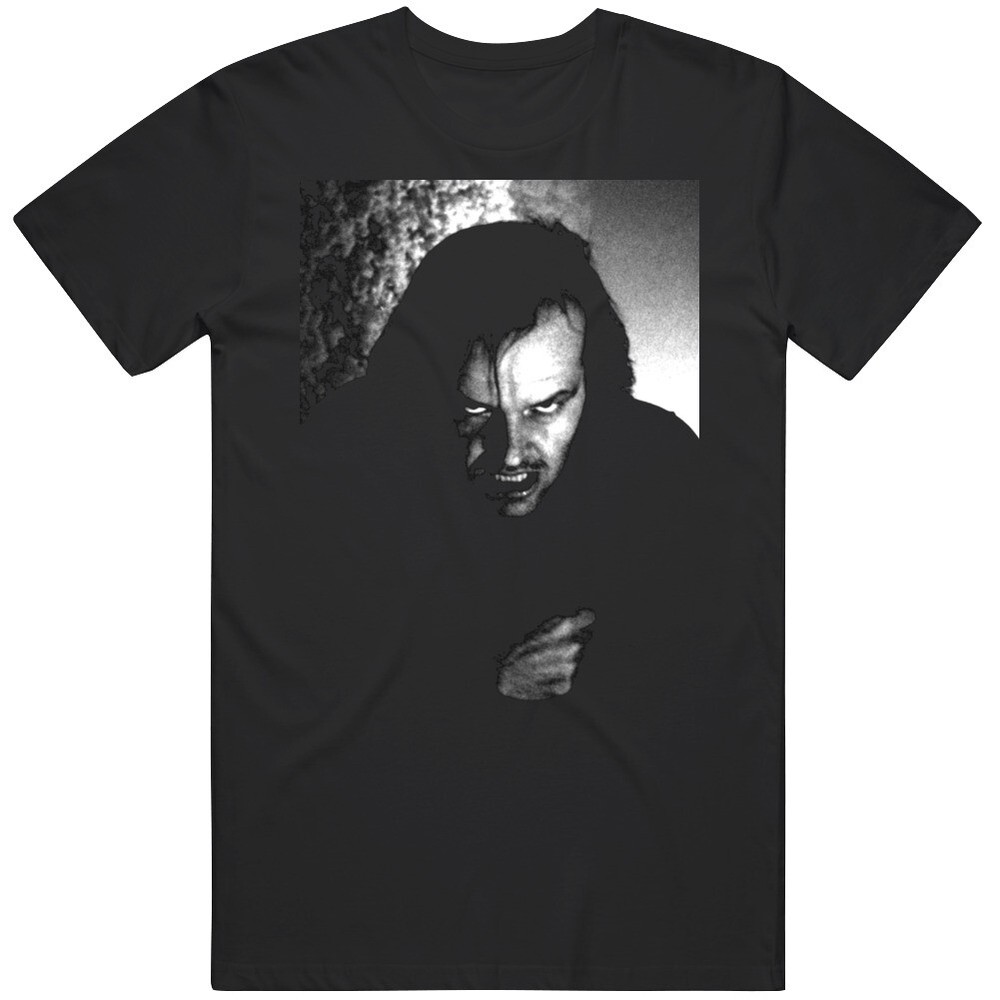 The Shining Jack Torrance Classic Horror Movie Scene Fan v5 T Shirt