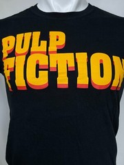 Pulp Fiction 90’s Retro Logo Movie Promo T-Shirt Men’s SMALL