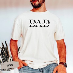 Custom Personalized Dad With Kids Names Birthday Gift Shirt