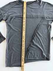 Rare MDNT 45 Cyberpunk Asymmetrical Long Sleeve Top Streetwear Size S/M