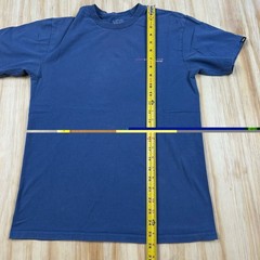 Vans Resort T Shirt Men S Blue Graphic Logo Surf Skate Short Sleeve Lightweight