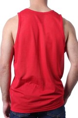 CELLBLOCK 13 TANK TOP, SIZE M, RED, 100% POLYESTER, MESH, FOR THE AUDAZ MEN