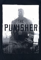 The Punisher Marvel Shirt Adult Extra Large Black Graphic T-Shirt Comic TV