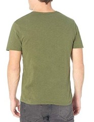 Amazon Brand – Goodthreads Men’s Lightweight Slub V-Neck Pocket TSmall