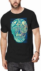 Zac Brown Band – Skull Square Adult T-Shirt -Southern hard rock, country pop re