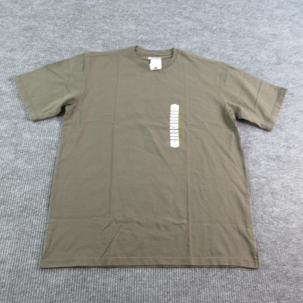Duluth Trading Co. Shirt Mens L Brown Longtail T Crew Neck Relaxed NWT