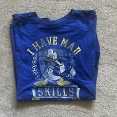 Disney Adult Shirt – I Have Mad Skills Donald Duck Tee For Men 2XL