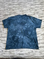 The Mountain American Bald Eagle Patriotic Flag Tie-Dye T-Shirt Men XL