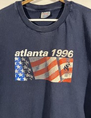 Vintage 96 Champion Atlanta 1996 USA Summer Olympics Games T Shirt Size XL Mens