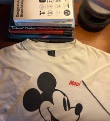Vintage 70s / 80s Mickey Mouse Maui Hawaii T-Shirt Size S Made In USA