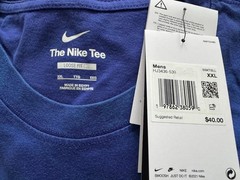 Nike Max90 Basketball Men’s T-Shirt midweight cotton Sz M / L / XL / 2XL New