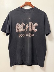 AC/DC Rock or Bust 2015 Concert Black T Shirt Men’s Large Band Tee Grunge
