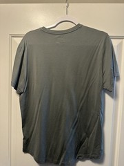 Cuts Clothing Curve Hem Tee Mens L Slate Gray Short Sleeve