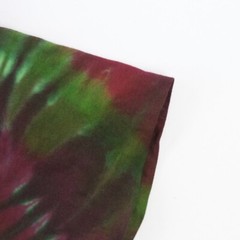 NWOT Single Stitch T-Shirt Blank Hand Tie Dyed Wheel Multi S/S Hering Sz. M 38′