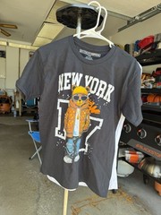 Brooklyn Vertical Men’s Graphic Crew Neck Short Sleeve T-Shirt Lot 2 Size L