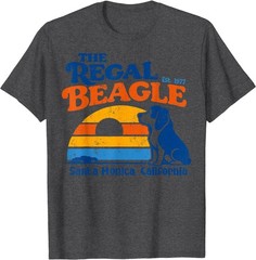 Vintage The Regal Beagle Est 1977 Santa Monica California T-Shirt