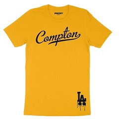 Compton West Coast Los Angeles LA California Graphic Hip Hop Men’s Tee