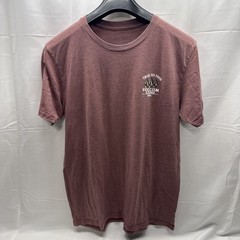 Size LARGE Men’s Volcom Stone T-Shirt “True to This” Heather Maroon