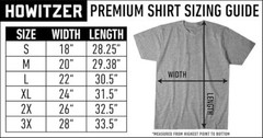 Howitzer Men’s “DEATH DEALER” short sleeve green warrior spirit T-shirt NWT