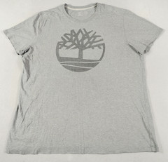 Timberland Shirt Mens 2XL Lot 2 Gray Black Tree Logo Graphic Tee Tagless Organic