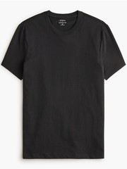 J. Crew Factory Men’s Short-Sleeve Crewneck Tee – Black