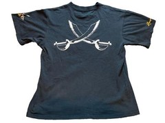 Request Shirt Mens Extra Large Black Pirate Swords Gothcore Punk Grunge Skeleton
