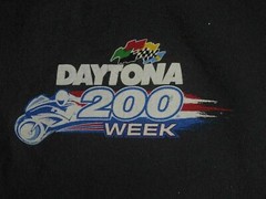 DAYTONA 200 WEEK vintage MOTORCYCLE RACE t shirt BIKE WEEK SPEEDWAY 2013 Medium