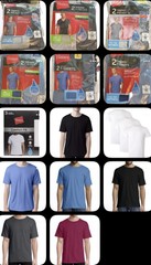 Hanes Men’s T-shirt single, 2 pack or 3 pack various colors available, new
