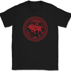 Year of the Ox T-Shirt Chinese China Calendar 12 Years Zodiac Tee