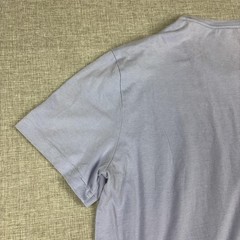 Polo Ralph Lauren Shirt Mens L Blue Tagless Crewneck Slim Fit Logo Jersey Tee