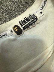 BAPE FW19 College Mix Color Tee Size Medium