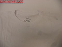NWT – Stain, True Classic Men’s White T-Shirt, Size XL TCT4000WhiteXL