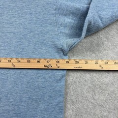 Vintage 60s Duofold Thermal Shirt Mens Large Blue Two Layer Long Sleeve Wool