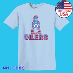 Houston Oilers Light Blue Size S-5XL