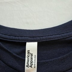 American Apparel AFGE District 12 Union T-Shirt Twelve Strong Navy Blue Large
