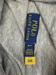 Polo Ralph Lauren Men’s Hooded T-Shirt Polo Bear Jersey, Size Large