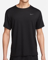 NIKE DRI-FIT MILER UV MENS T-SHIRT FITNESS TRAINING GYM SHORT SLEEVE RUNNING TOP